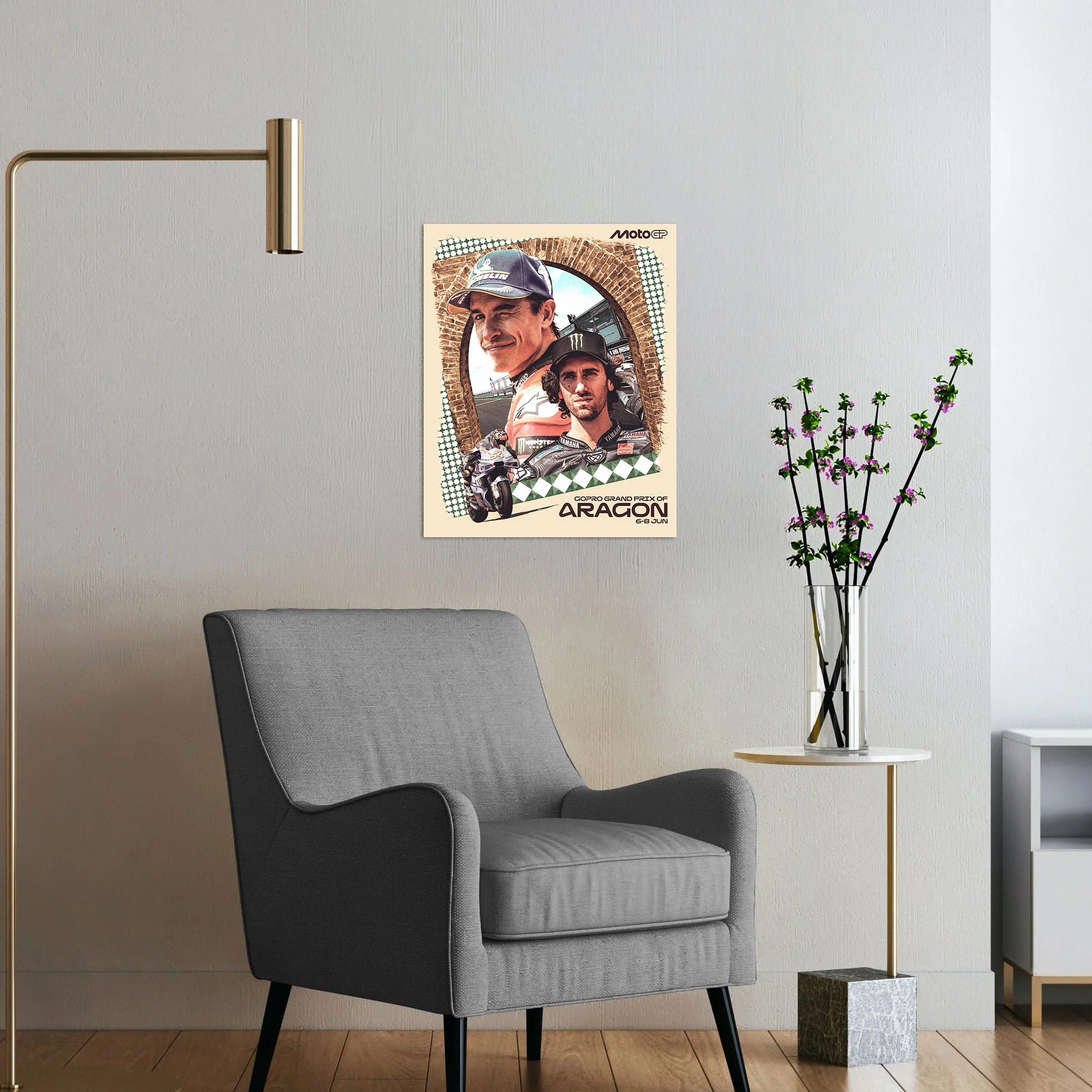 2025 Aragon Grand Prix Official Race Poster - Image 5