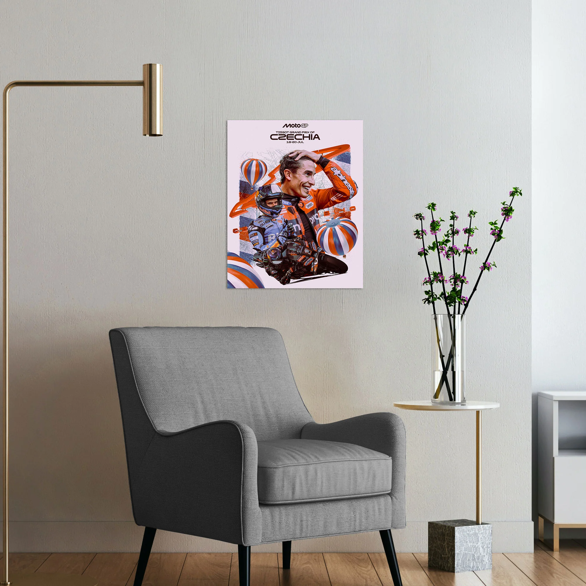 2025 Czech Grand Prix Official Race Poster - Image 5