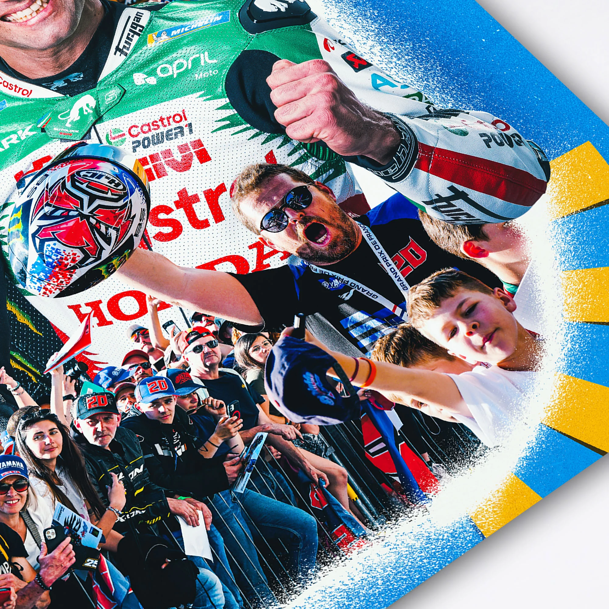 2025 French Grand Prix Official Race Poster - Image 3