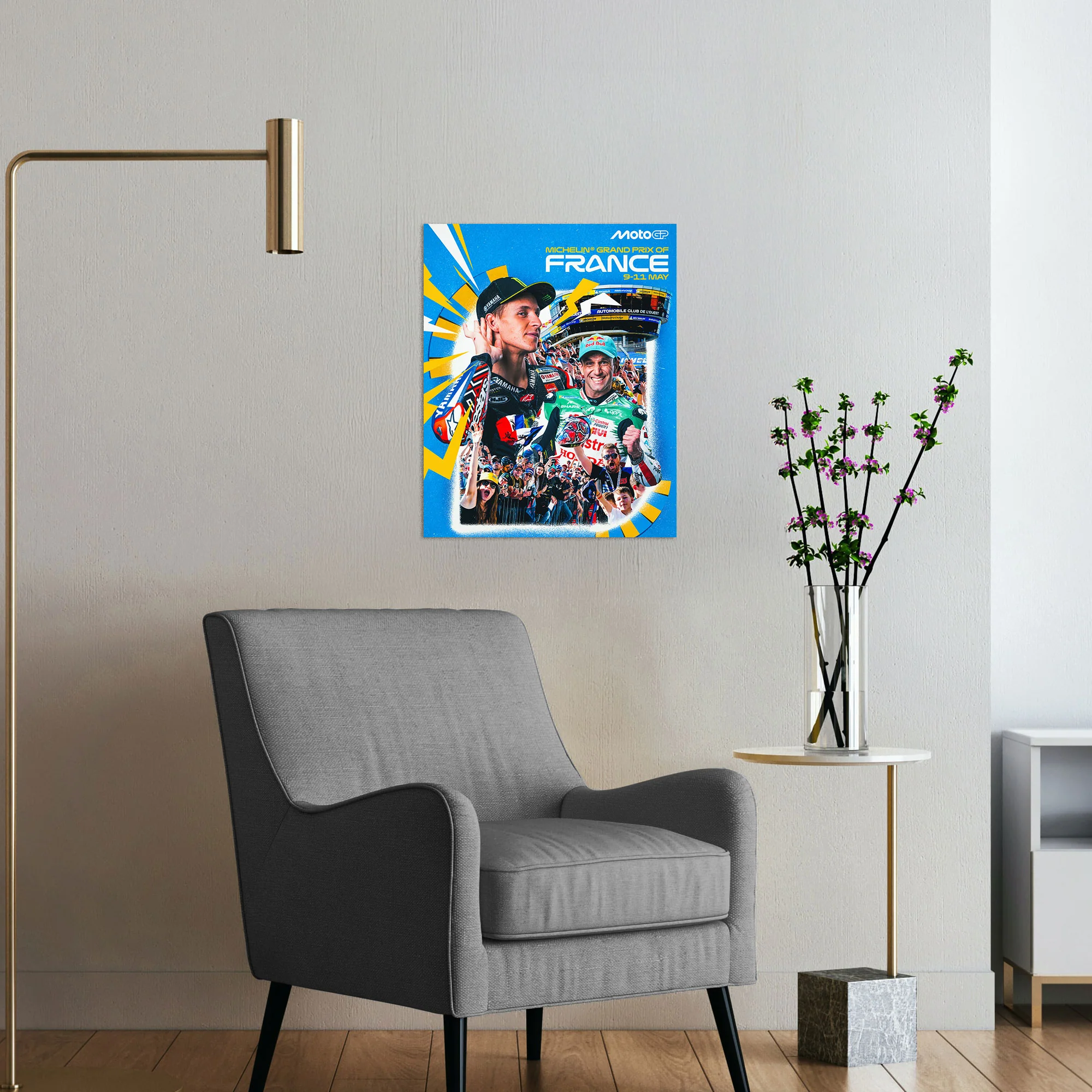 2025 French Grand Prix Official Race Poster - Image 5