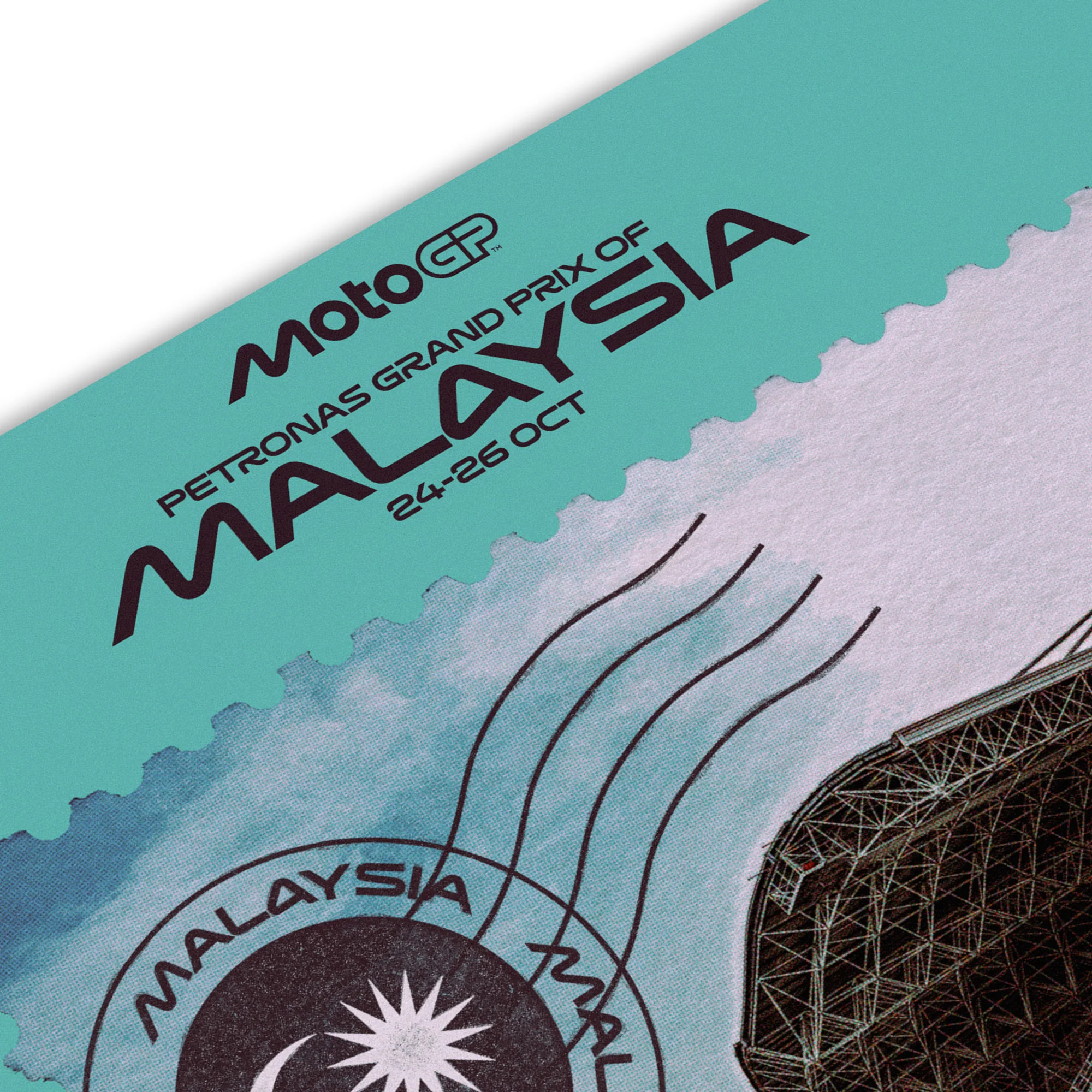 2025 Malaysian Grand Prix Official Race Poster - Image 2