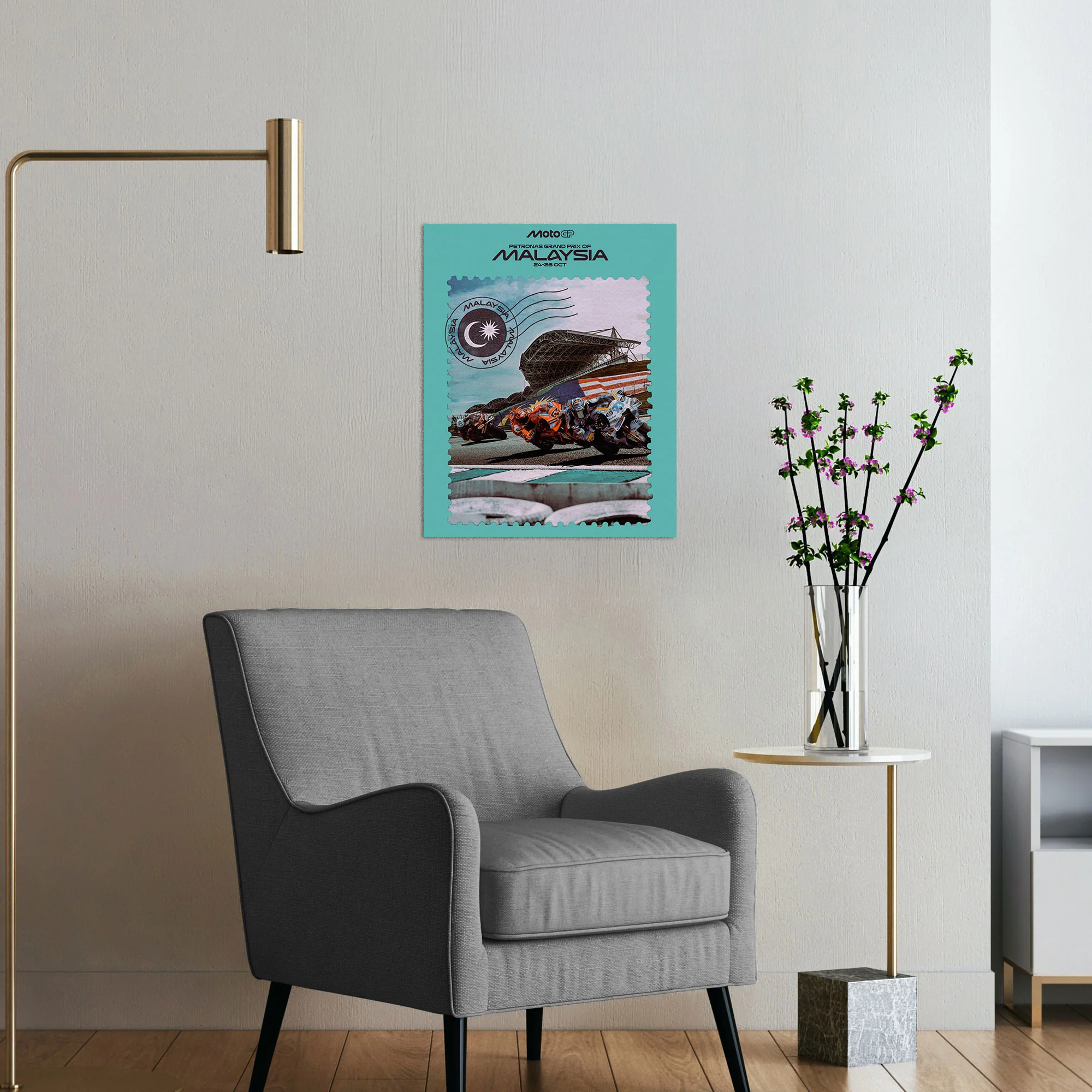 2025 Malaysian Grand Prix Official Race Poster - Image 5