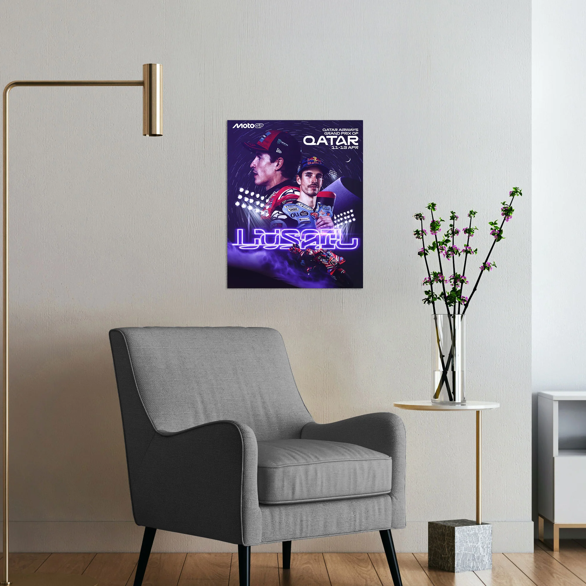 2025 Qatar Grand Prix Official Race Poster - Image 5