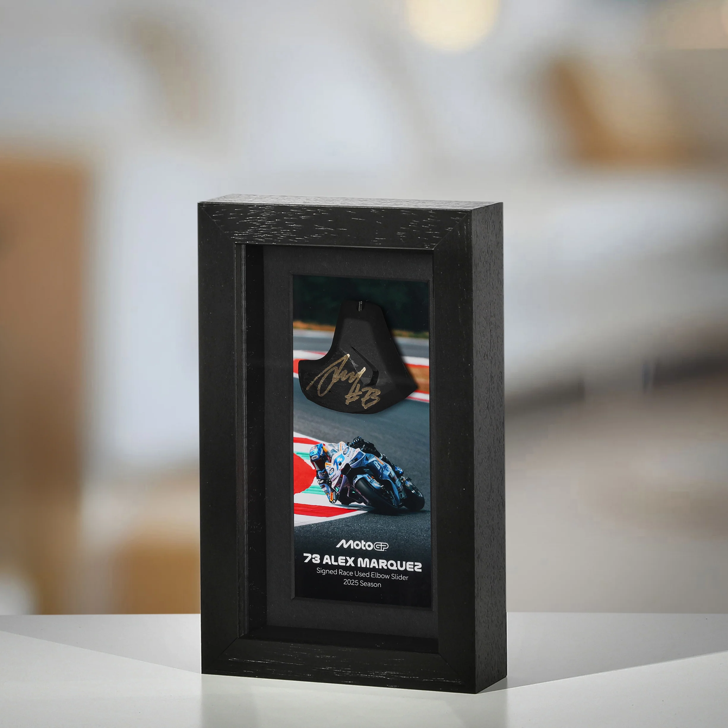 Alex Marquez Signed Elbow Slider - 2025 Grand Prix Used - Image 4