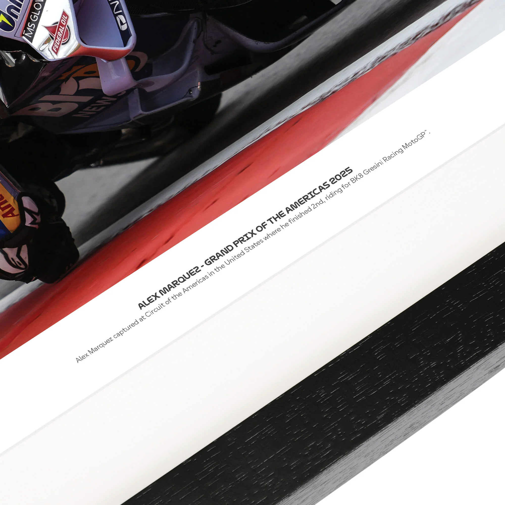Alex Marquez Signed Photo - Americas GP 2025 - Image 4