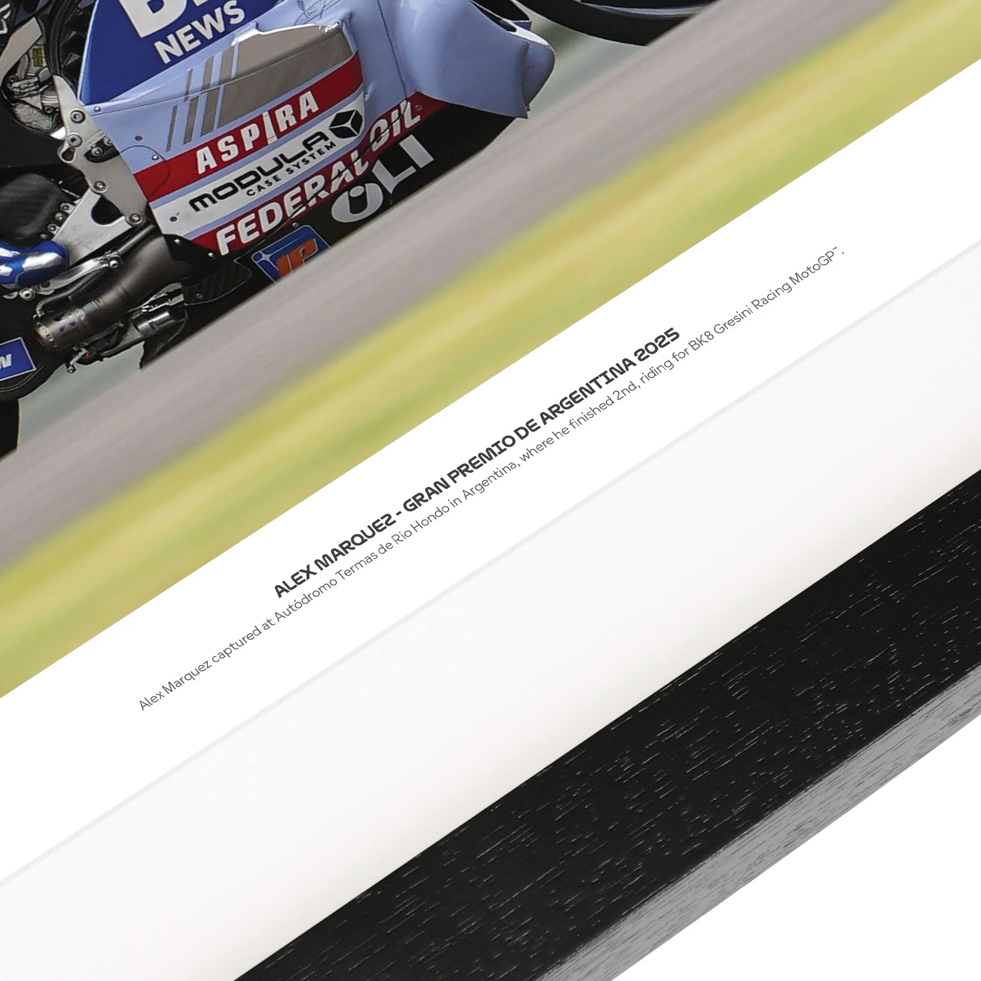 Alex Marquez Signed Photo - Argentina GP 2025 - Image 4