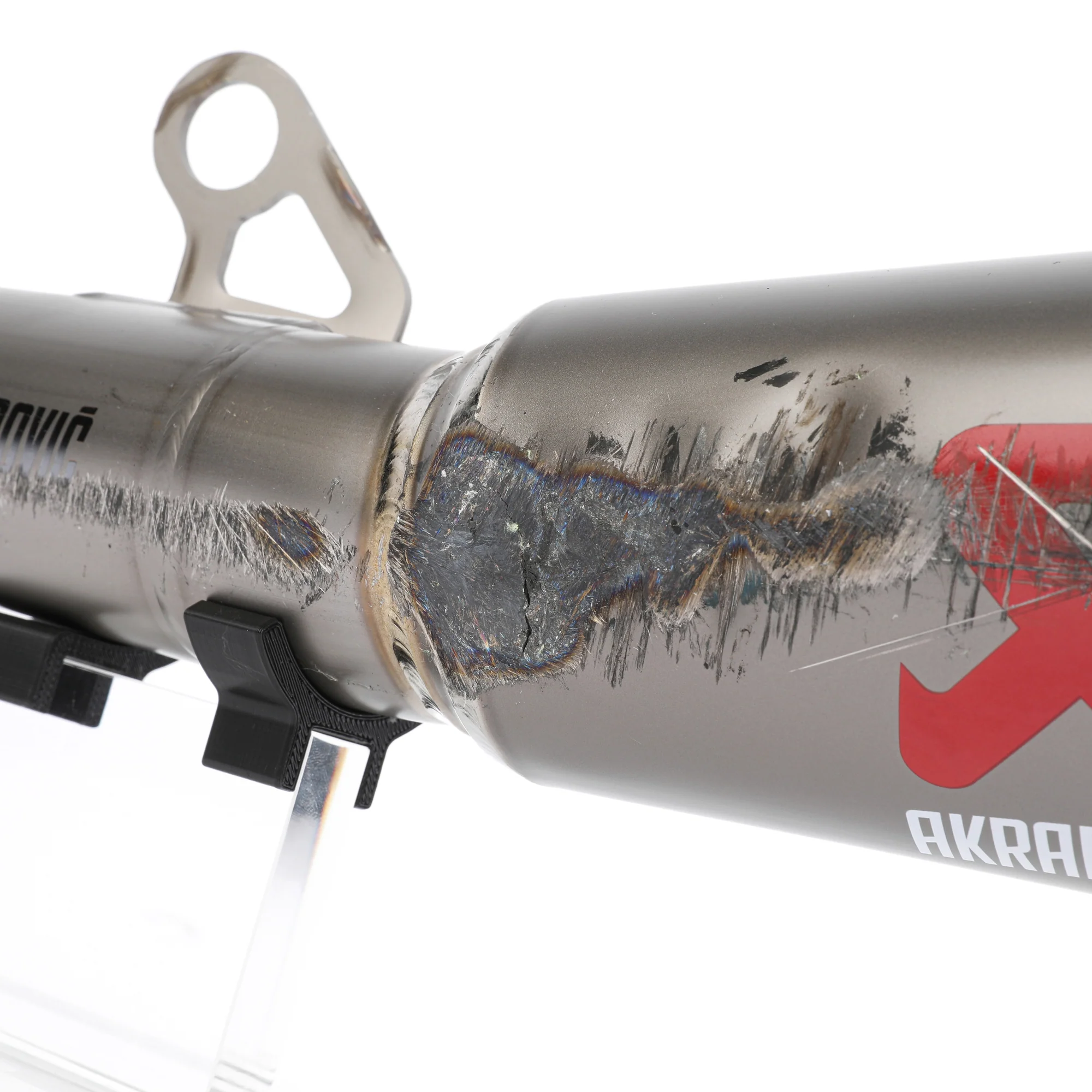 David Alonso 2024 Race-Used Aspar Moto3™ Exhaust Left Hand Side - Image 5