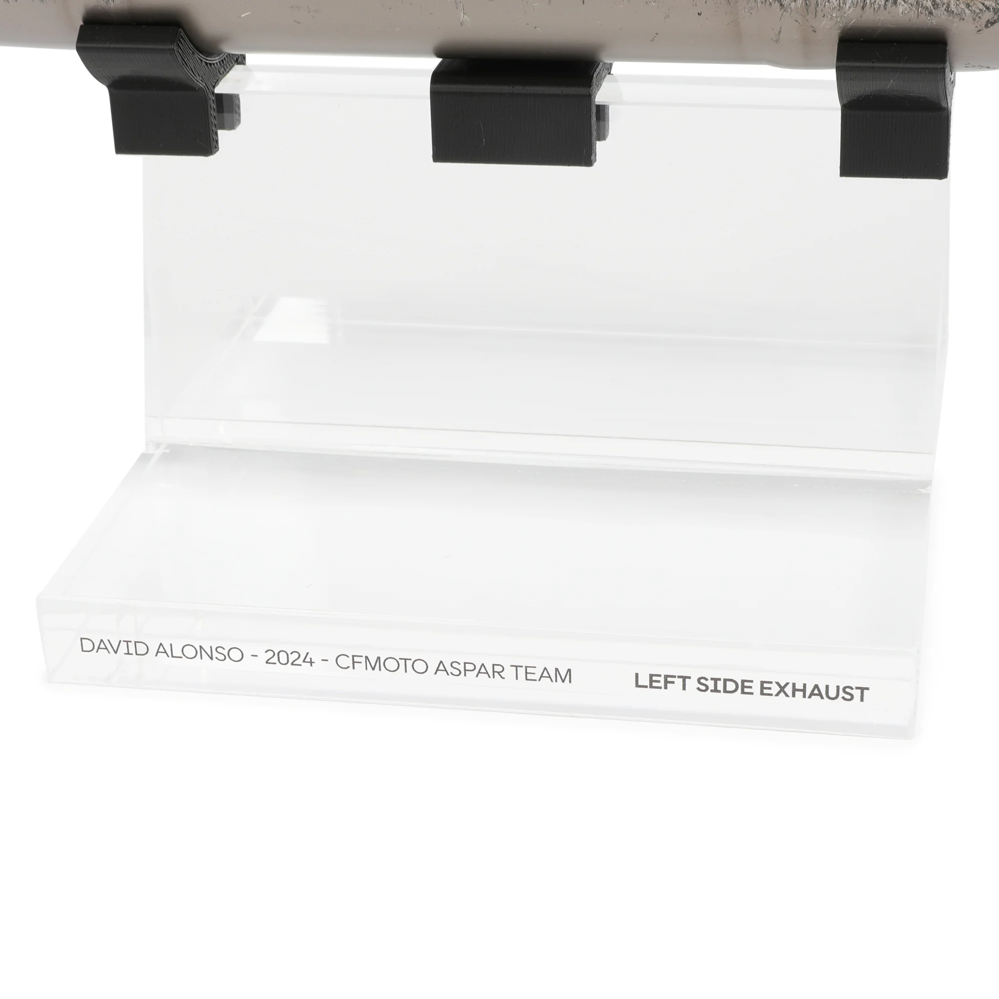 David Alonso 2024 Race-Used Aspar Moto3™ Exhaust Left Hand Side - Image 6