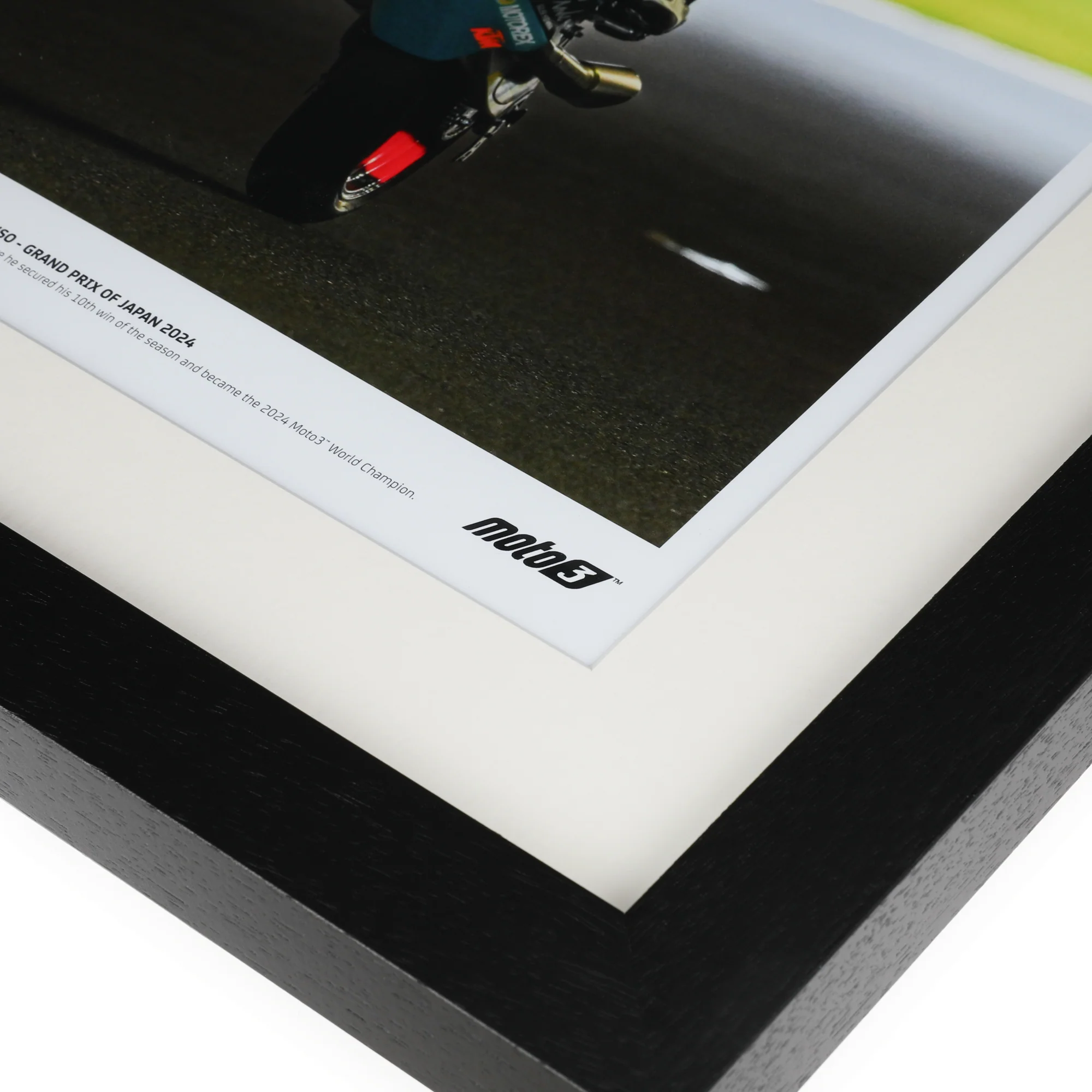 Limited Edition David Alonso Signed Photo - 2024 Moto3 World Champion - Image 3