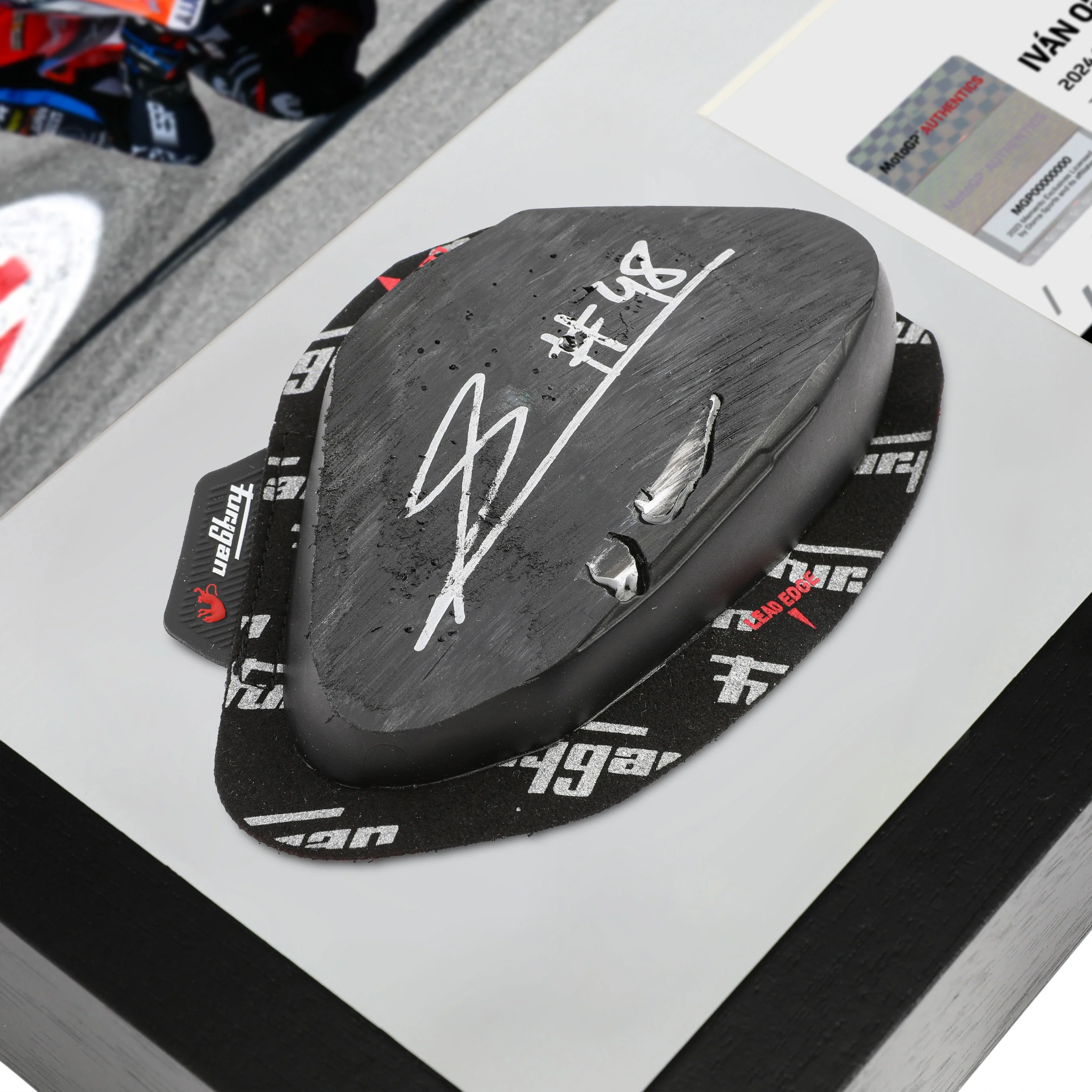 Ivan Ortola 2024 Signed Knee Slider – Catalan Grand Prix - Image 4