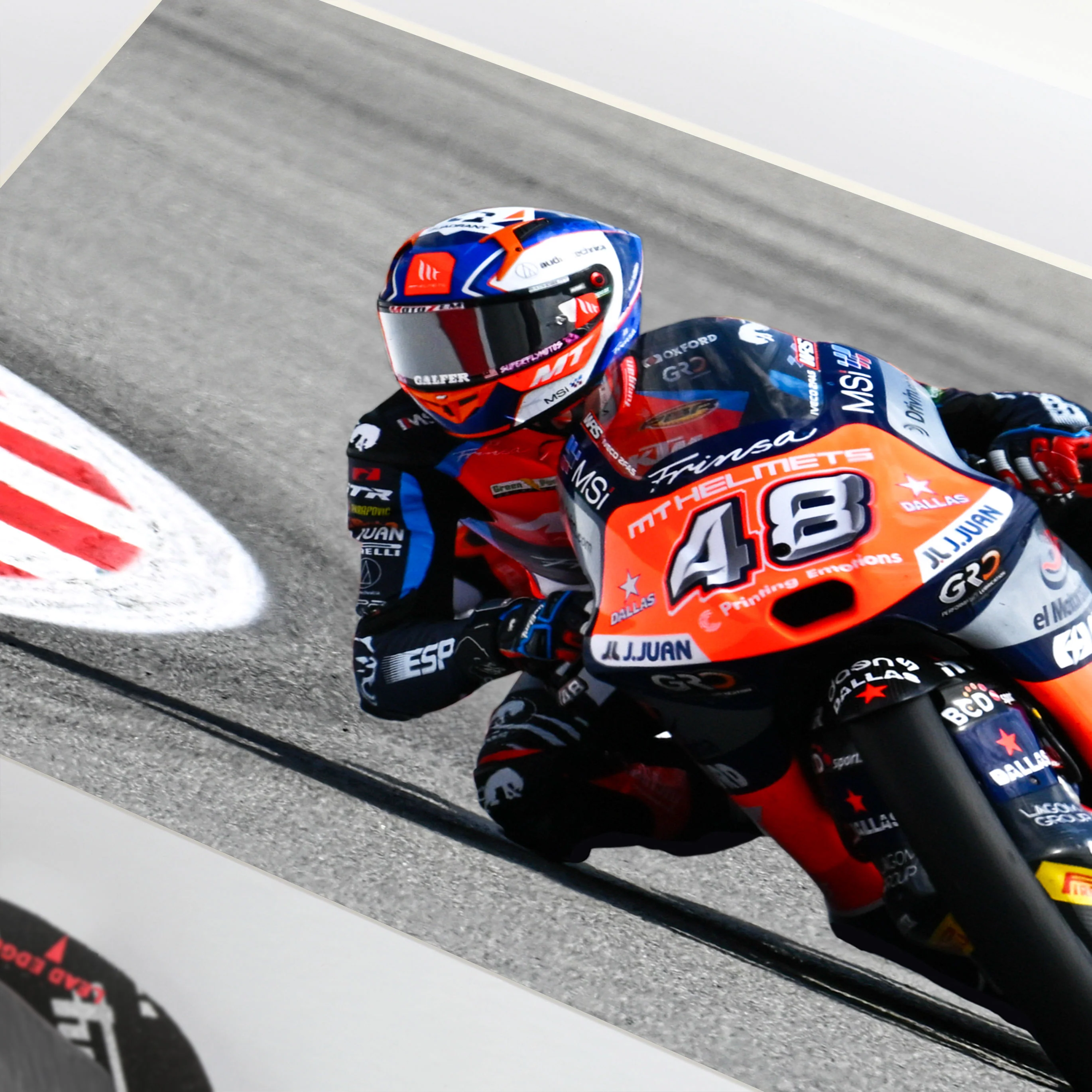 Ivan Ortola 2024 Signed Knee Slider – Catalan Grand Prix - Image 5