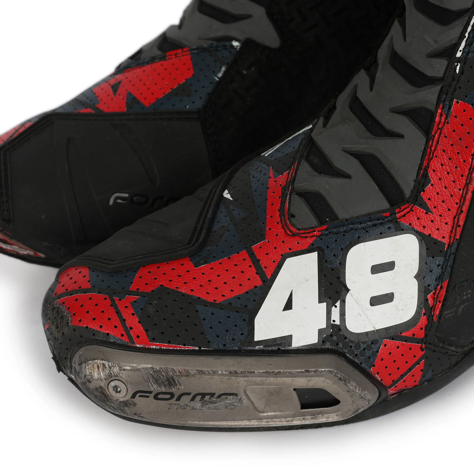 Ivan Ortola Signed Race Used Boots – 2024 British GP - Image 4