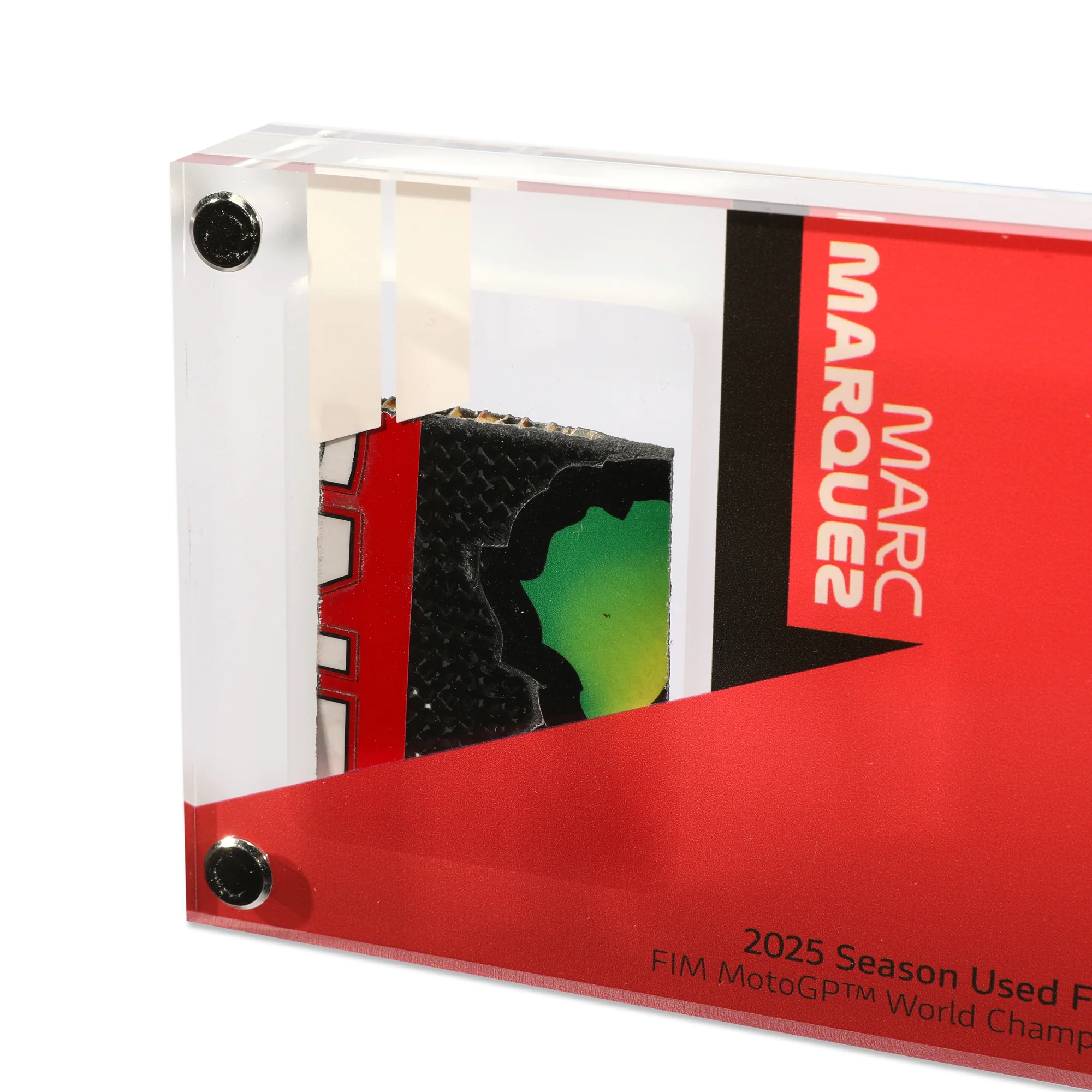Limited Edition Marquez & Bagnaia 2025 Ducati Dual Acrylic Fairing Display - Image 3