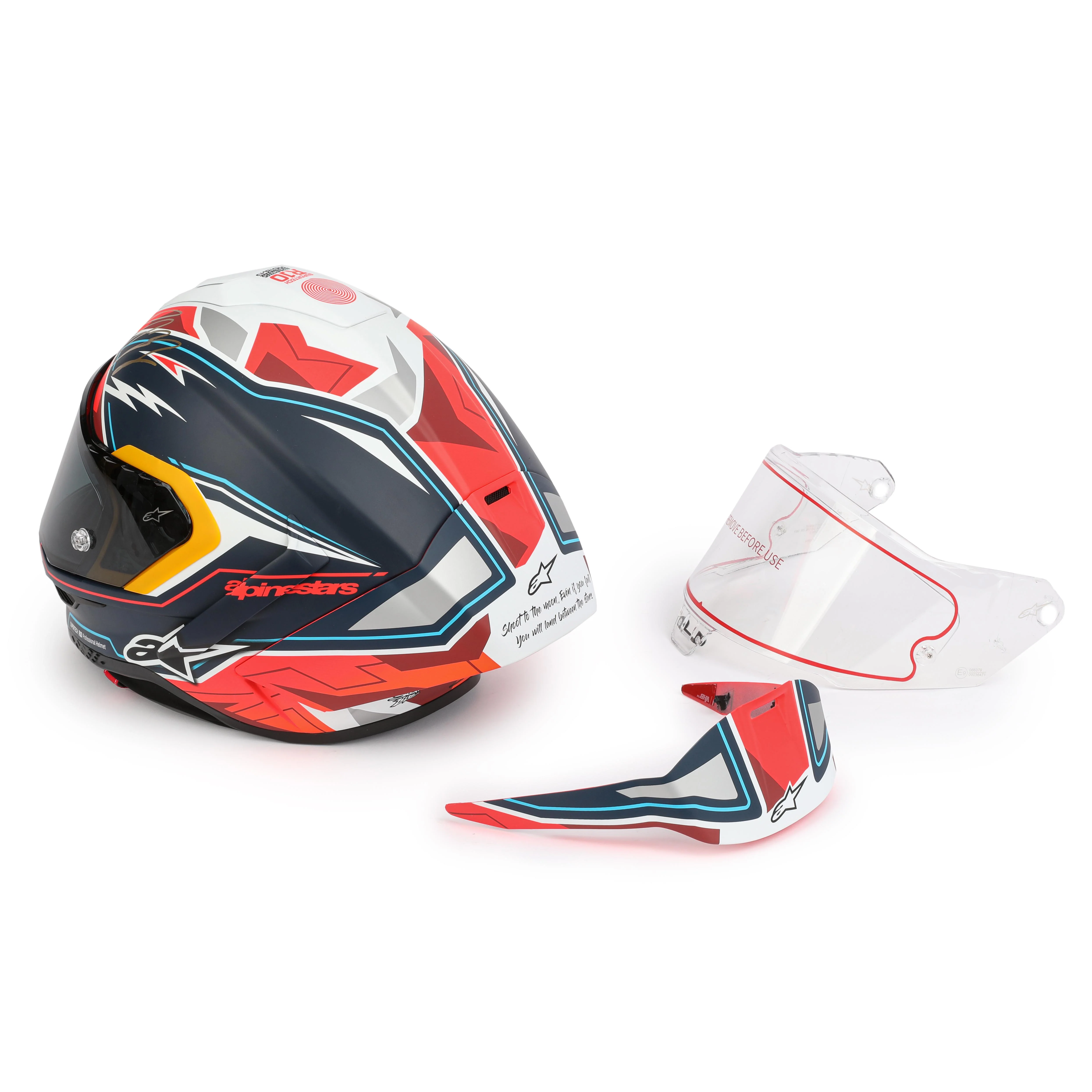 Pedro Acosta 2024 Replica Limited Edition Signed Helmet - Image 13