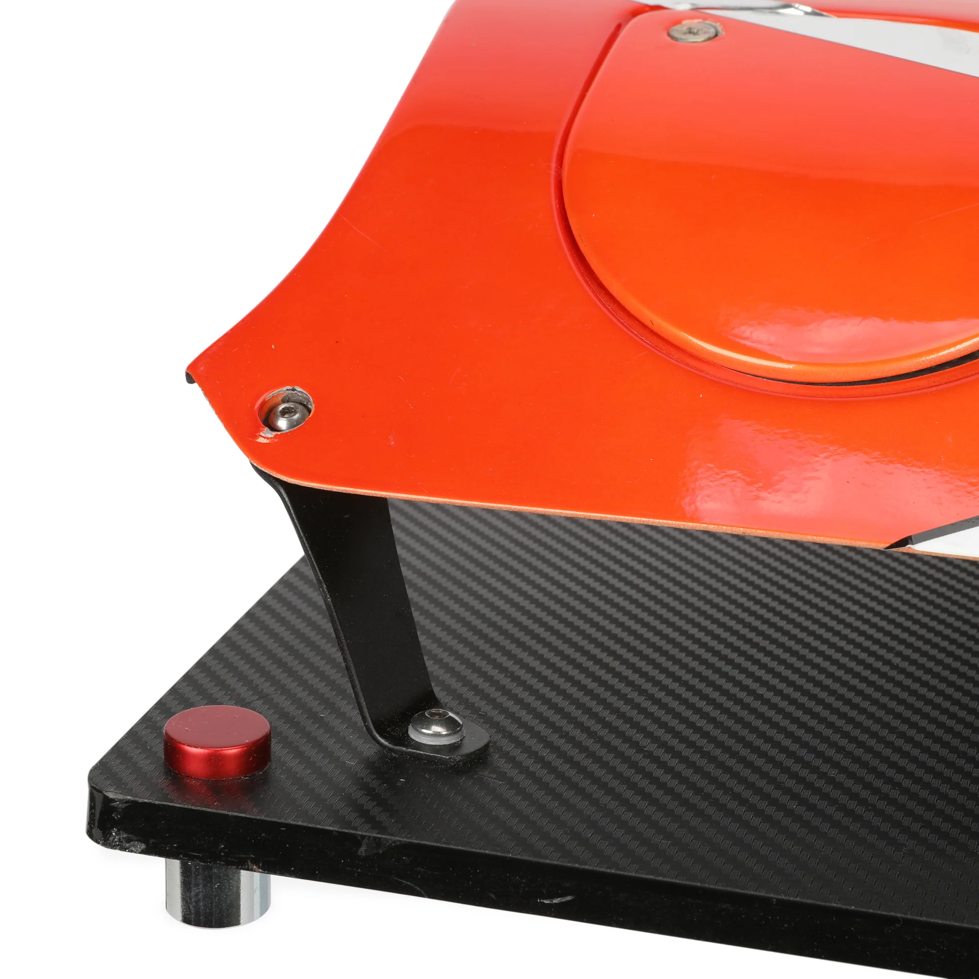 LOT 032 - Casey Stoner 2007 Ducati Used Fairing Wall Mounted Display with Signature - Image 5