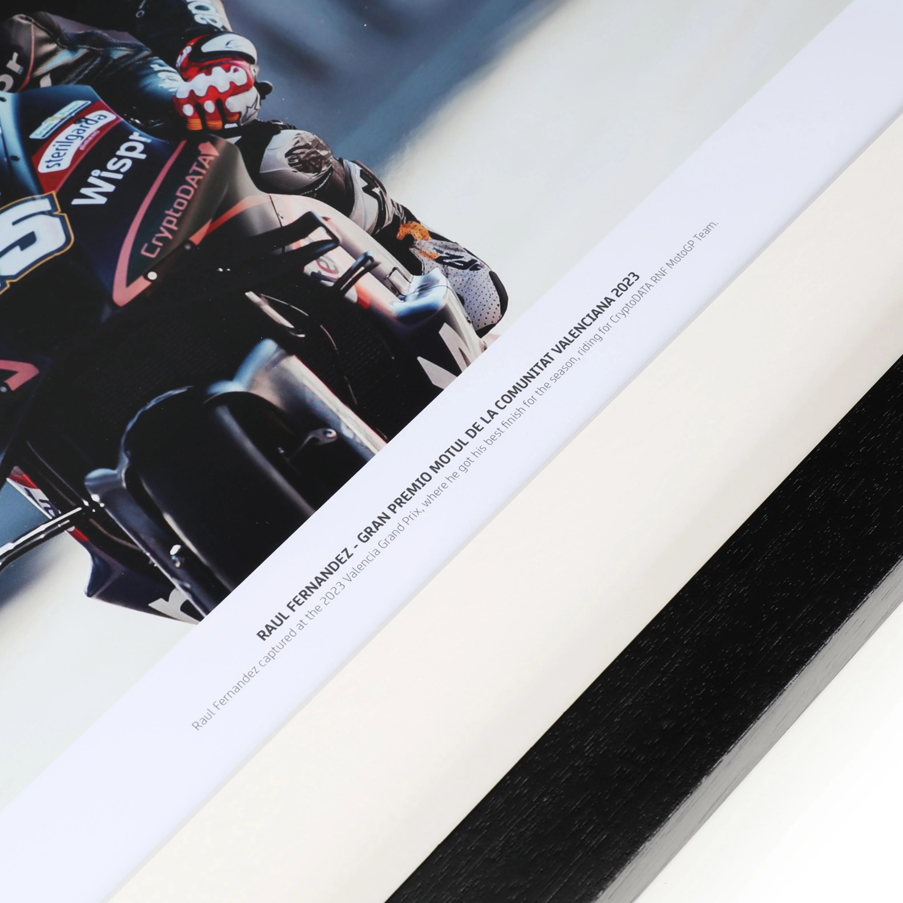 Raúl Fernández 2023 Signed Photo – Valencia GP - Image 4