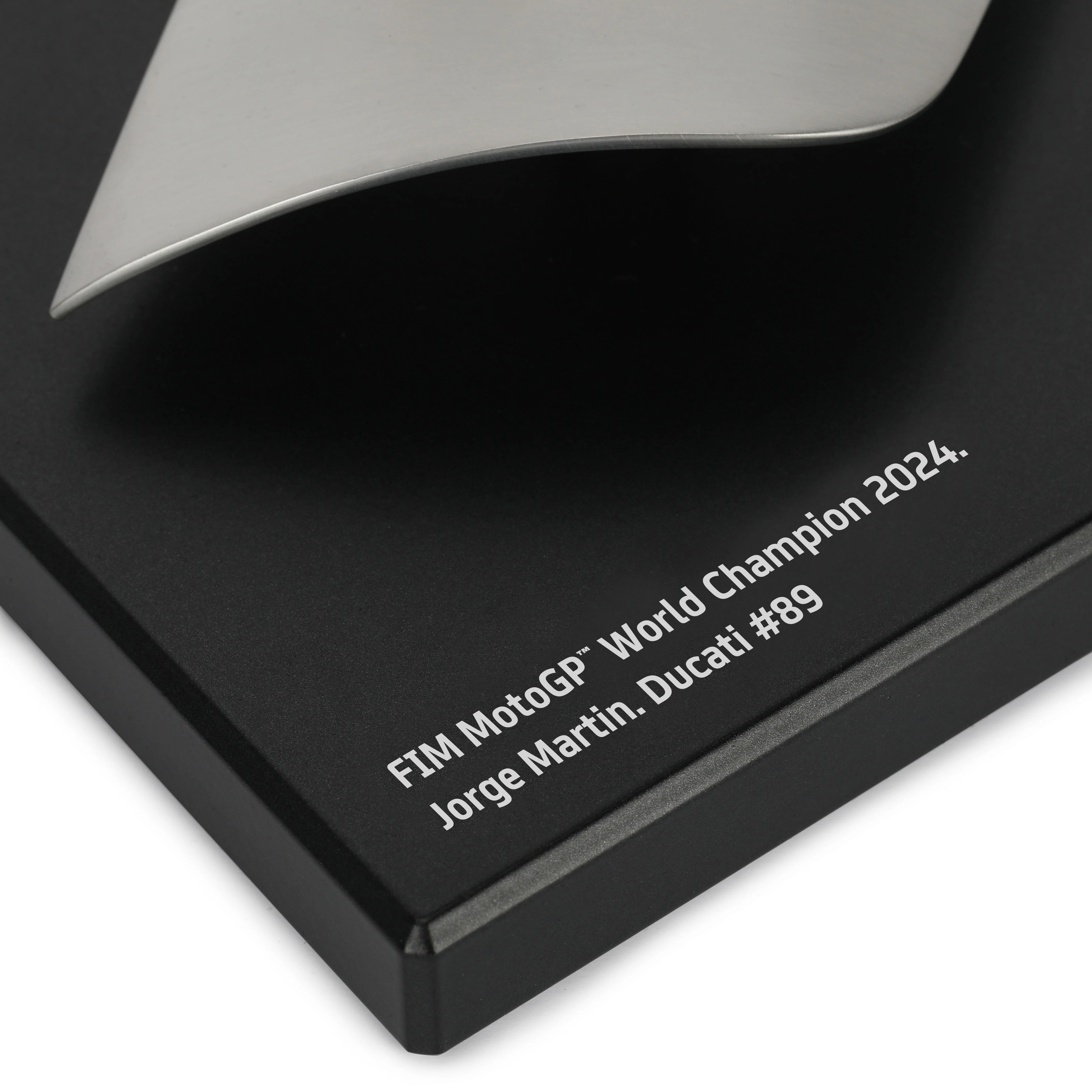 Replica FIM MotoGP World Championship Trophy Plaque – Jorge Martin 2024 - Image 3